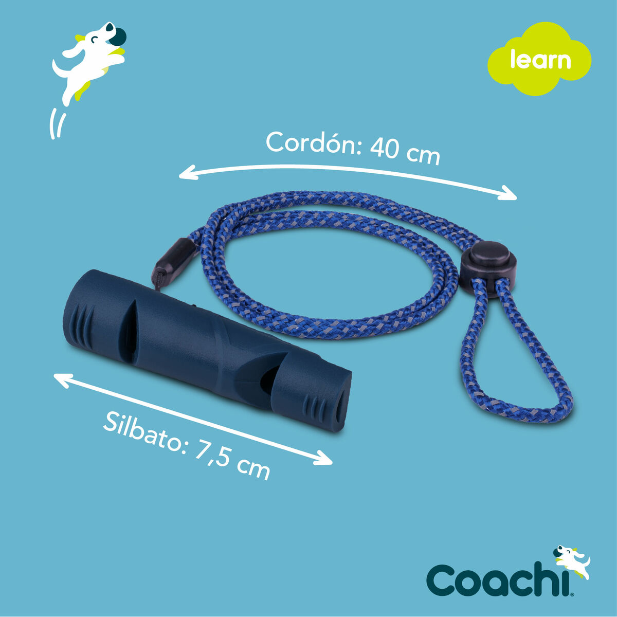 Piščalka Coachi Modra